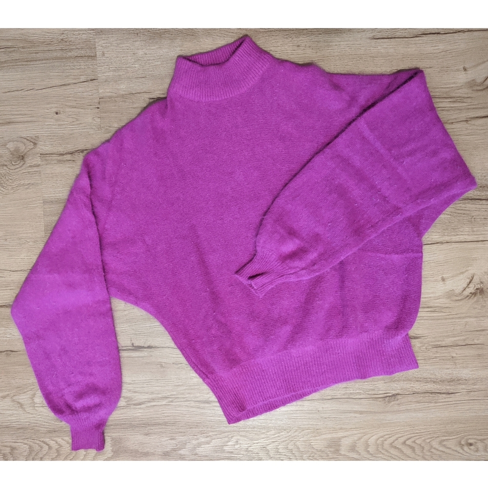 Vintage Rafaella angora wool 80s dolman sweater